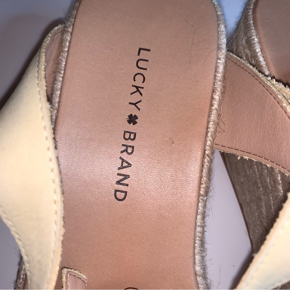 Lucky Brand wedge sandals - Picture 7 of 11